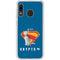 Superman 2025 Krypto the Super Dog Galaxy A20 Clear Case